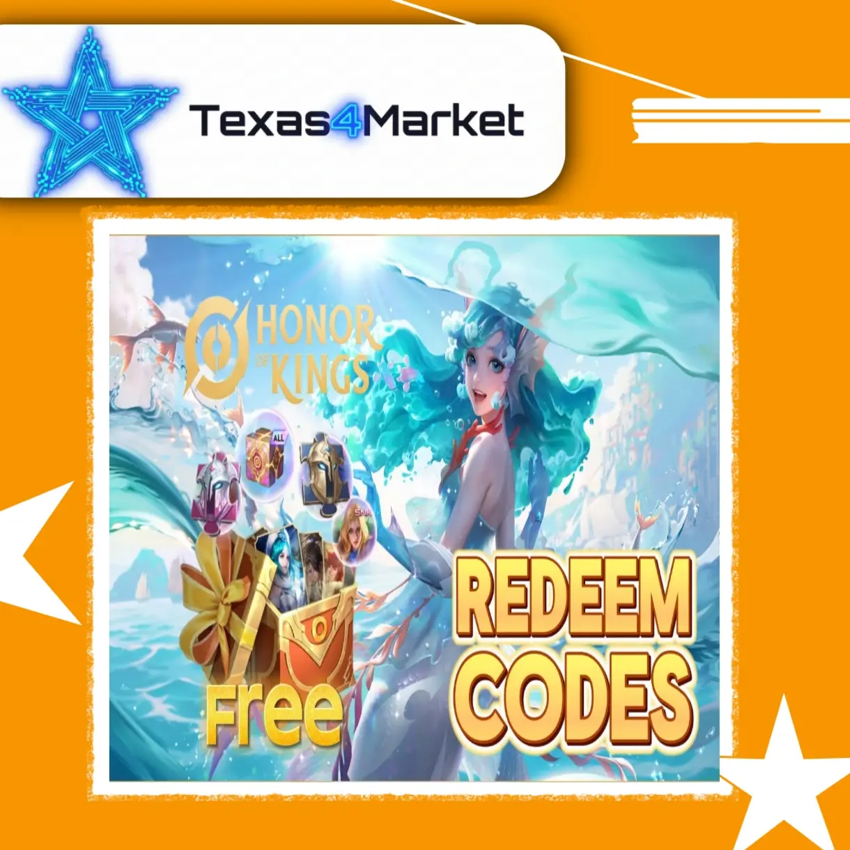 Honor of Kings اكواد